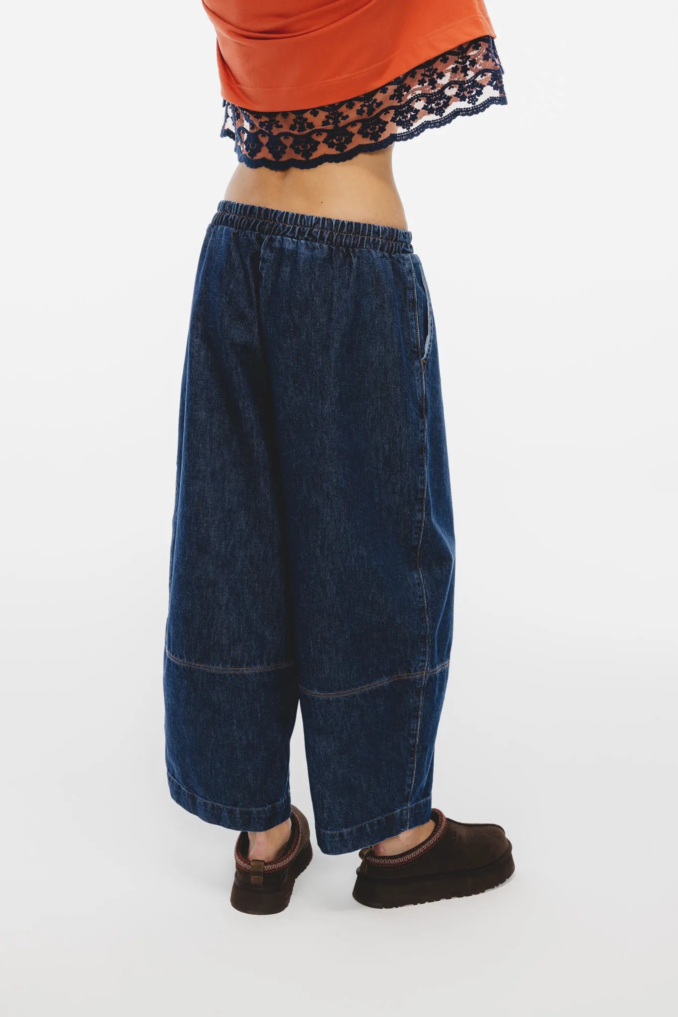 Spodnie Sora Granatowy